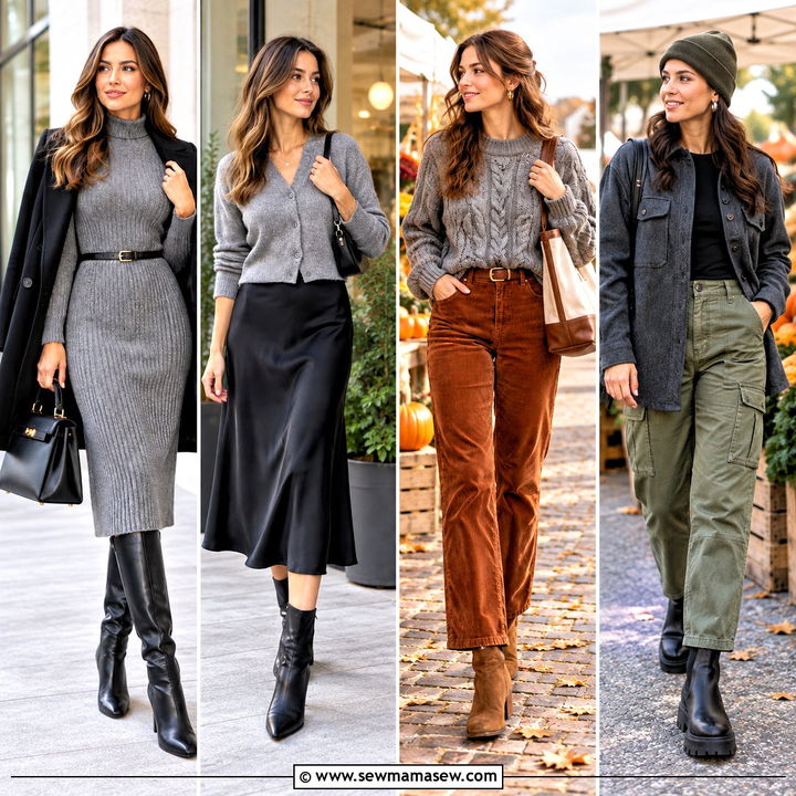 20 Grey Outfit Fall Ideas for Cozy, Chic Everyday Layers