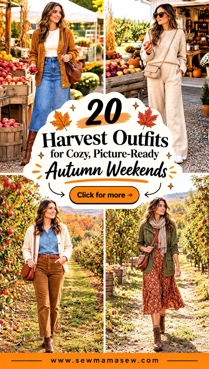 20 Harvest Outfits for Cozy Picture-Ready Autumn Weekends - 20 Harvest Outfits for Cozy, Picture-Ready Autumn Weekends