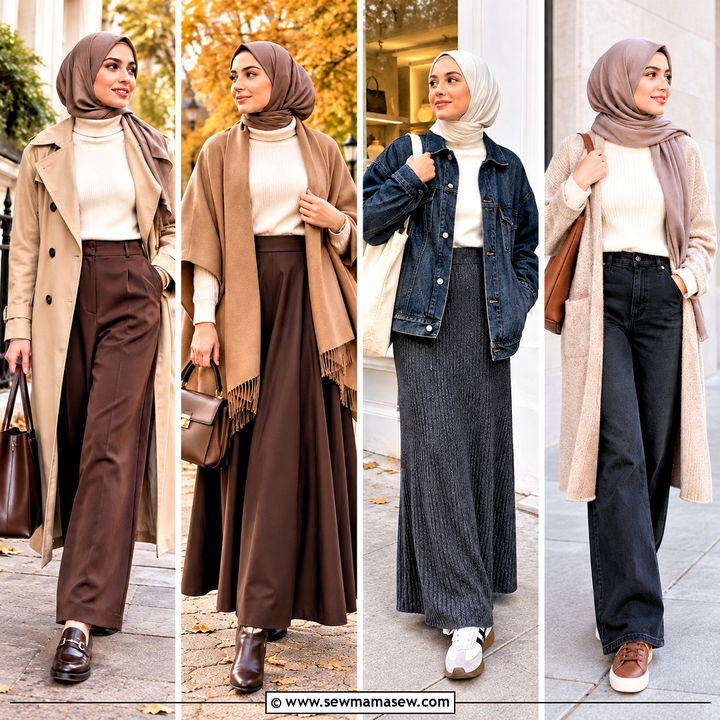 20 Hijabi Fall Fits for Cozy, Confident Campus Style Days