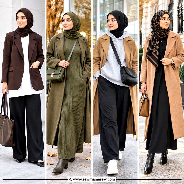 20 Hijabi Fall Outfits Aesthetic Looks for Cozy City Days