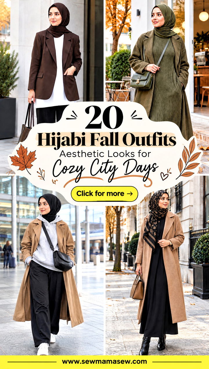 20 Hijabi Fall Outfits Aesthetic Looks for Cozy City Days - 20 Hijabi Fall Outfits Aesthetic Looks for Cozy City Days