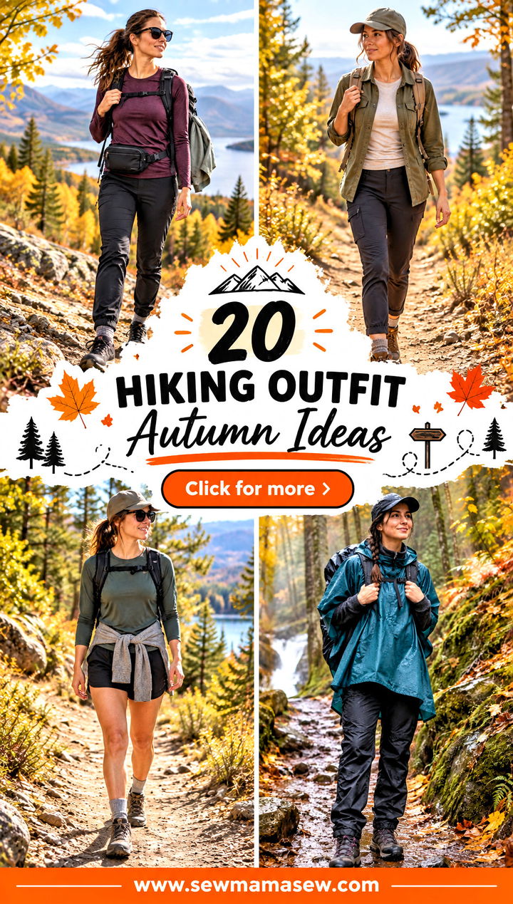 20 Hiking Outfit Autumn Ideas for Women Who Love Layers - 20 Hiking Outfit Autumn Ideas for Women Who Love Layers