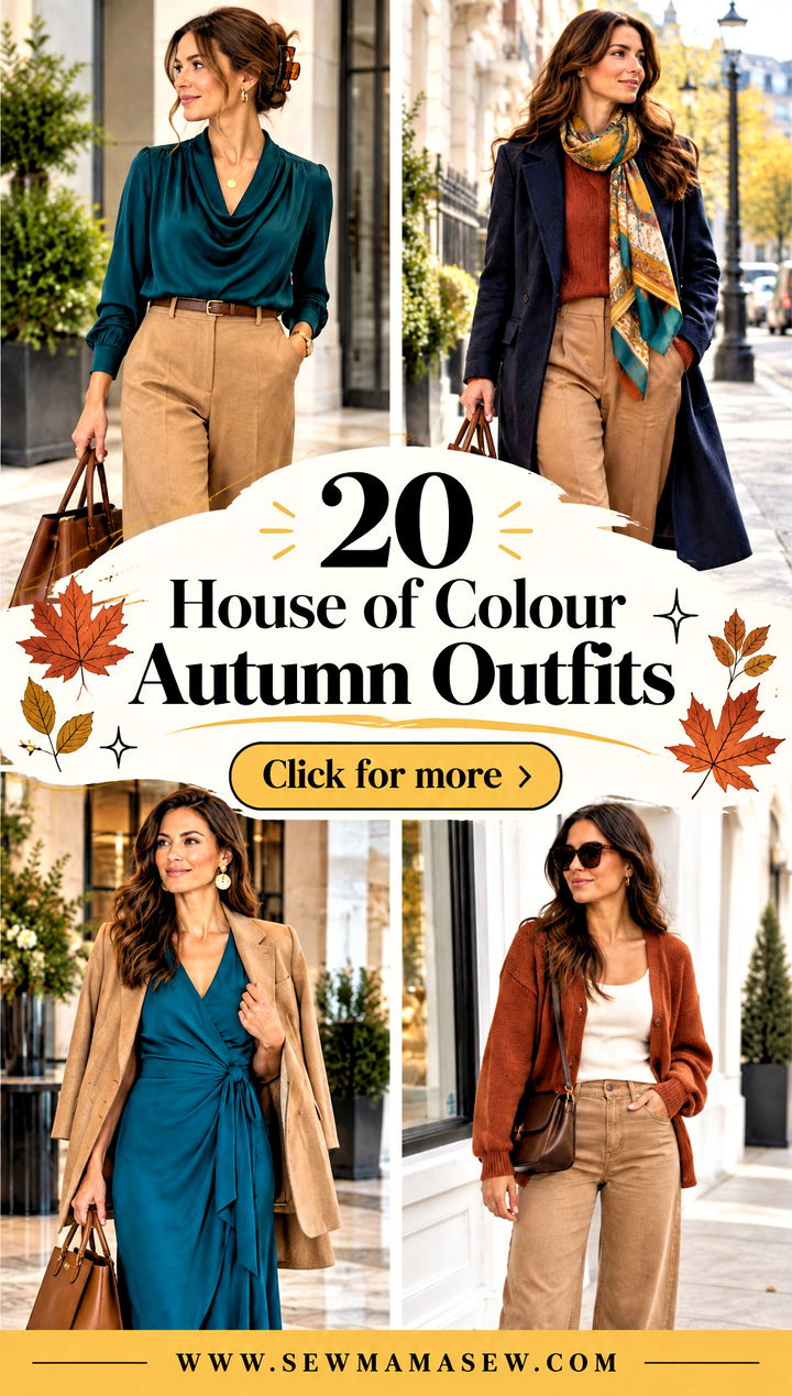 20 House of Colour Autumn Outfits for Rich Seasonal Style - 20 House of Colour Autumn Outfits for Rich Seasonal Style