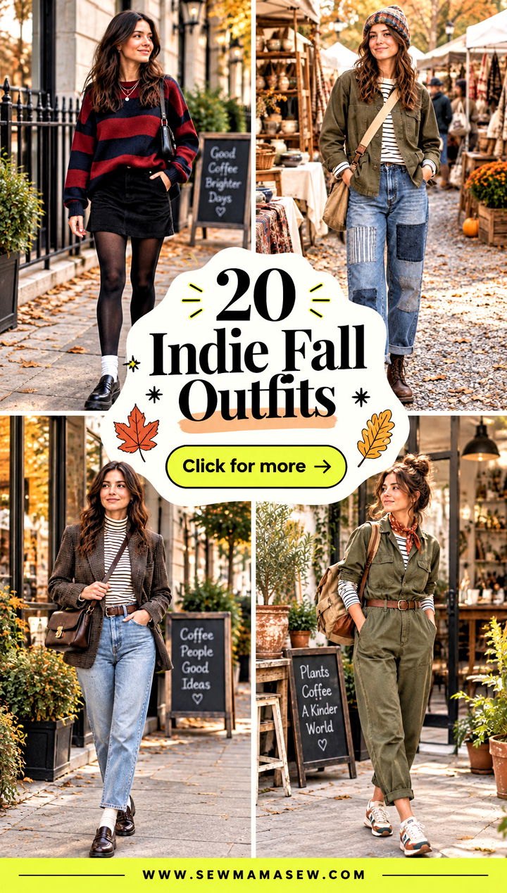 20 Indie Fall Outfits for a Cozy Creative Everyday Look - 20 Indie Fall Outfits for a Cozy, Creative Everyday Look