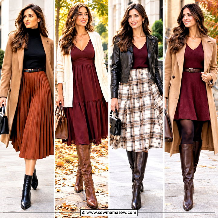 20 Inverted Triangle Fall Outfits for Confident Layering