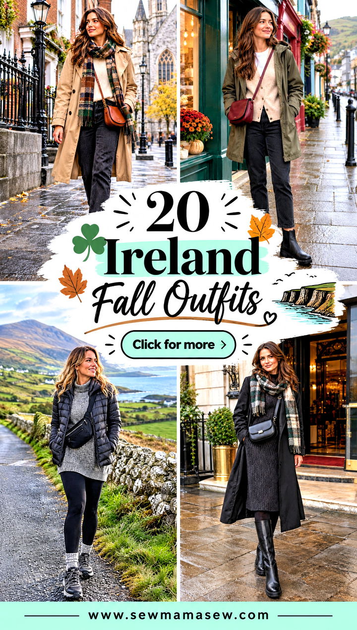 20 Ireland Fall Outfits for Cozy Weather-Ready Travels - 20 Ireland Fall Outfits for Cozy, Weather-Ready Travels