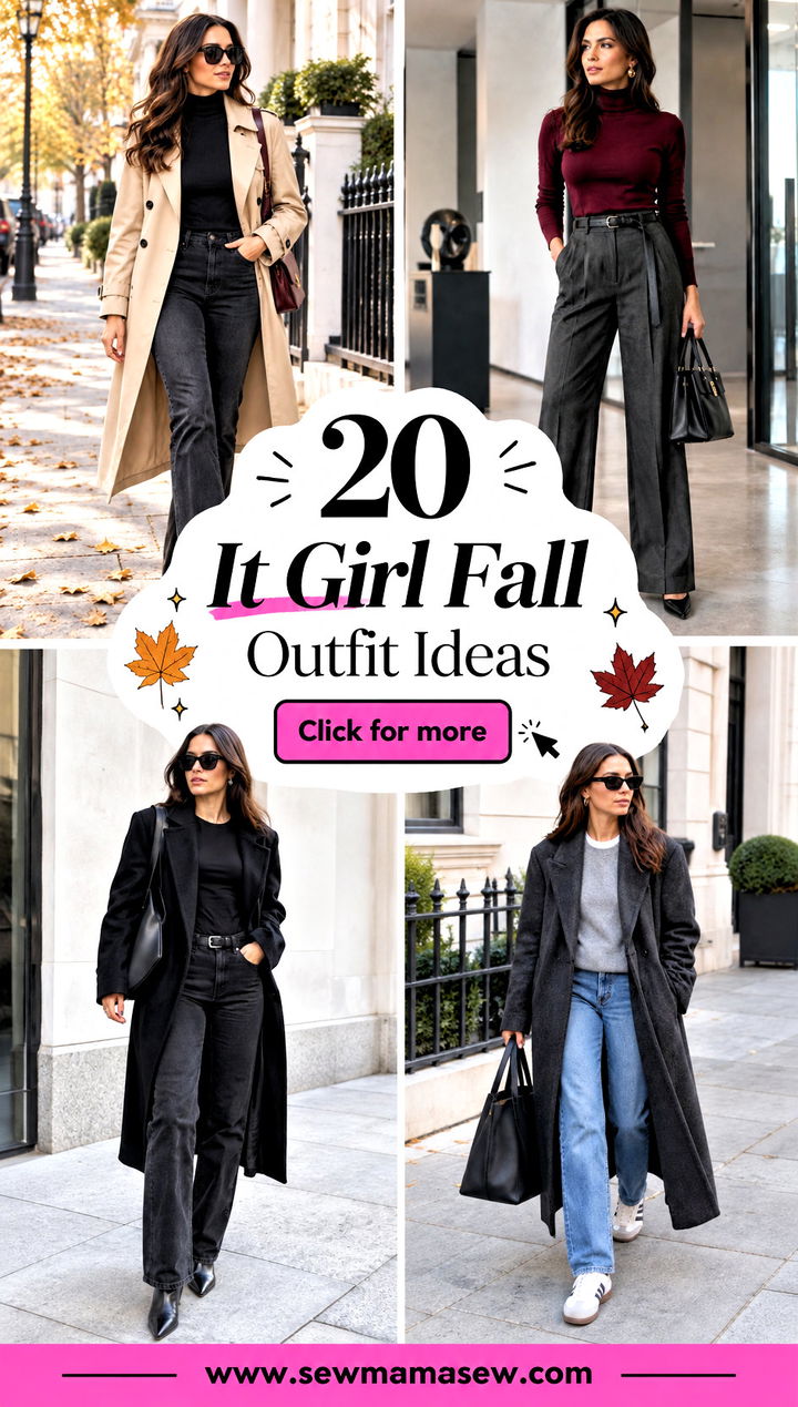 20 It Girl Fall Outfit Ideas for Effortless Everyday Chic - 20 It Girl Fall Outfit Ideas for Effortless Everyday Chic