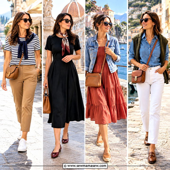 20 Italy September Outfit Ideas for Chic, Easy City Travel