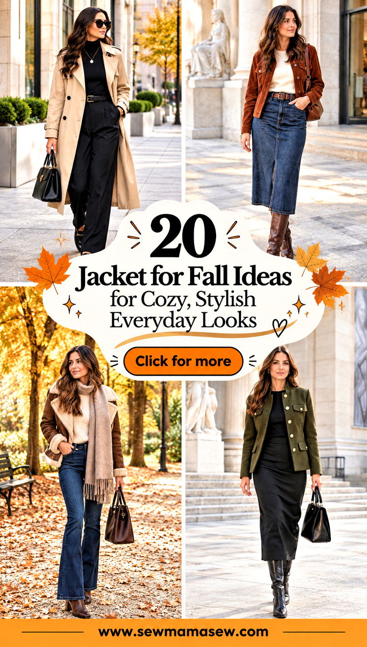 20 Jacket for Fall Ideas for Cozy Stylish Everyday Looks - 20 Jacket for Fall Ideas for Cozy, Stylish Everyday Looks