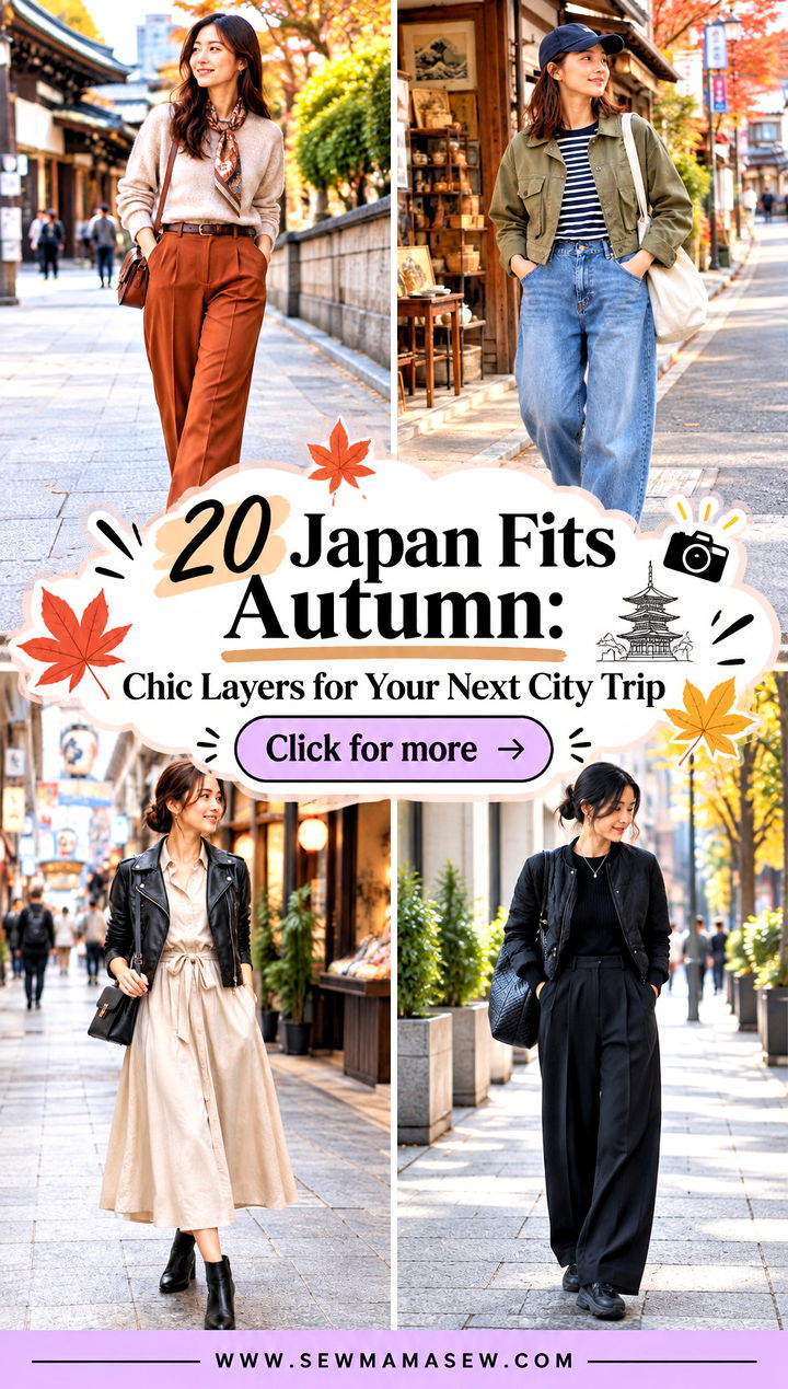20 Japan Fits Autumn Chic Layers for Your Next City Trip - 20 Japan Fits Autumn: Chic Layers for Your Next City Trip