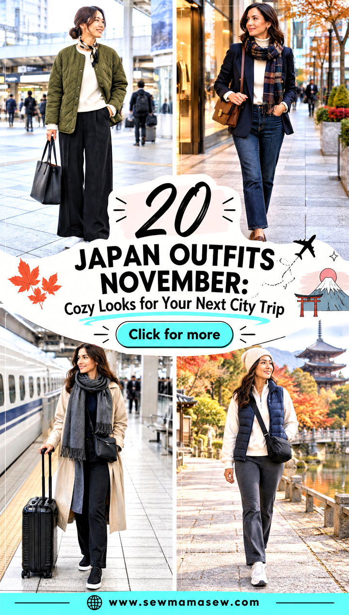 20 Japan Outfits November Cozy Looks for Your Next City Trip - 20 Japan Outfits November: Cozy Looks for Your Next City Trip