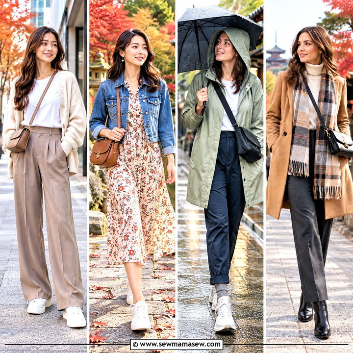 20 Japan Travel Outfit Autumn Ideas for Chic, Comfy Trips