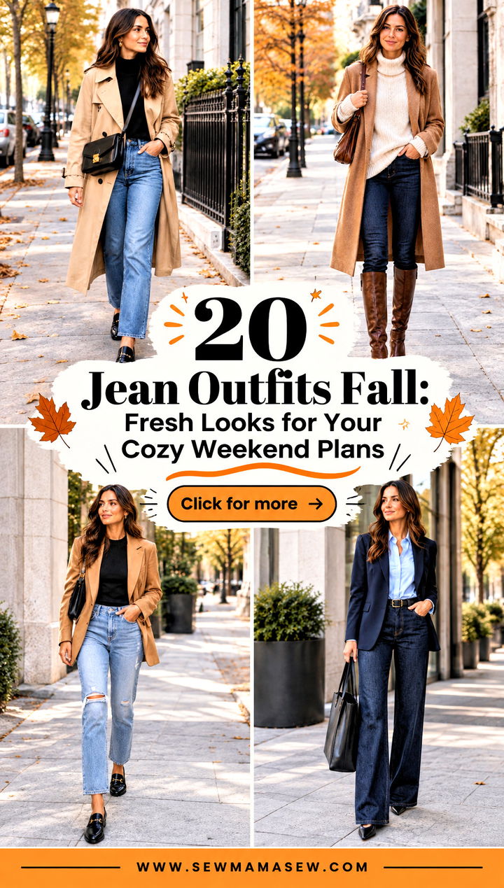20 Jean Outfits Fall Fresh Looks for Your Cozy Weekend Plans - 20 Jean Outfits Fall: Fresh Looks for Your Cozy Weekend Plans