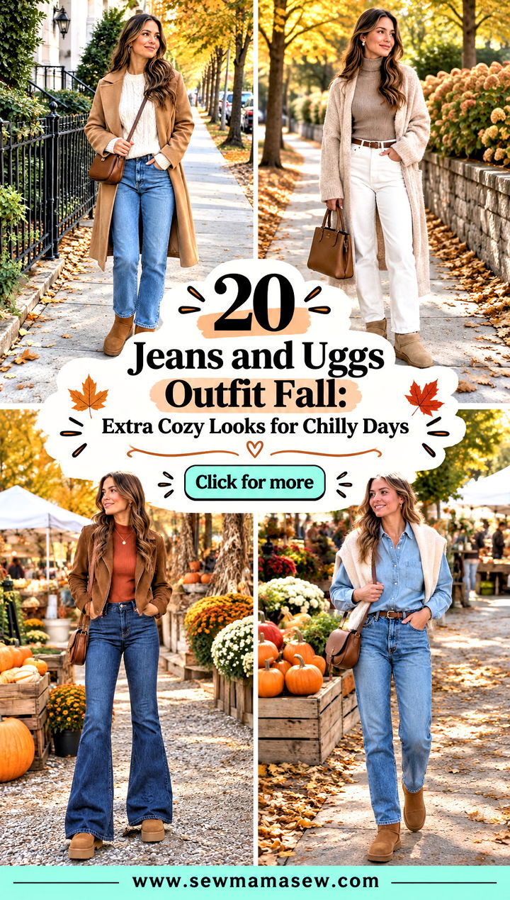 20 Jeans and Uggs Outfit Fall Extra Cozy Looks for Chilly Days - 20 Jeans and Uggs Outfit Fall: Extra Cozy Looks for Chilly Days