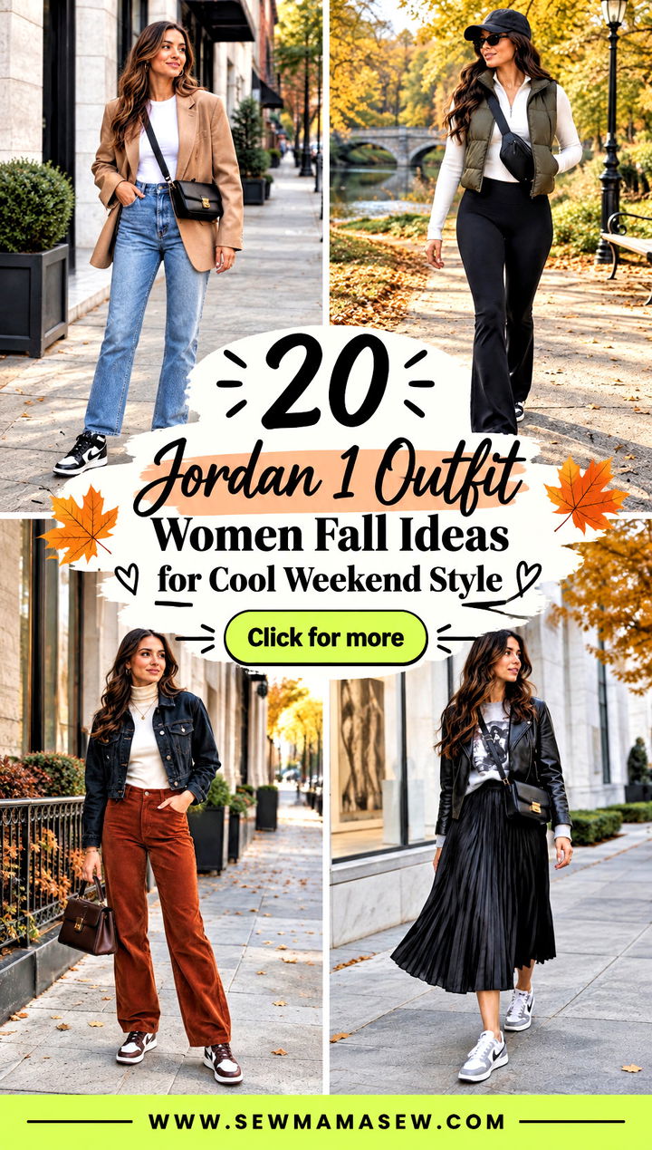 20 Jordan 1 Outfit Women Fall Ideas for Cool Weekend Style - 20 Jordan 1 Outfit Women Fall Ideas for Cool Weekend Style