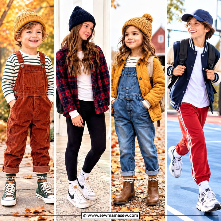 20 Kids Fall Fashion Ideas for Cozy School-Day Adventures