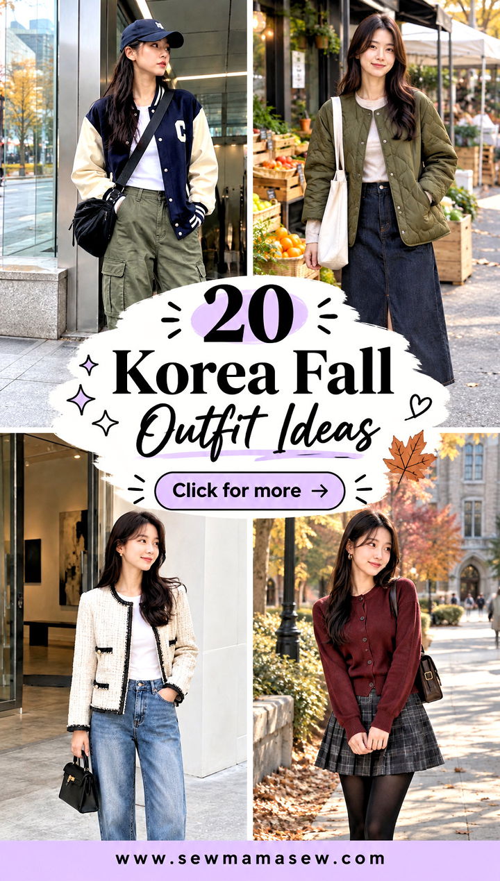 20 Korea Fall Outfit Ideas for Stylish Seoul Sightseeing - 20 Korea Fall Outfit Ideas for Stylish Seoul Sightseeing
