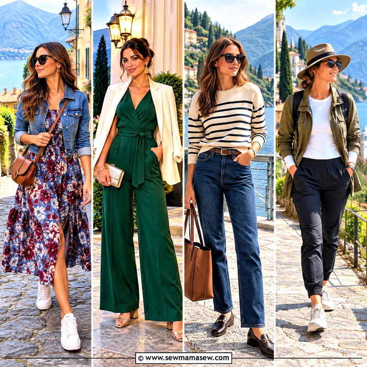 20 Lake Como September Outfits for Chic Lakeside Escapes