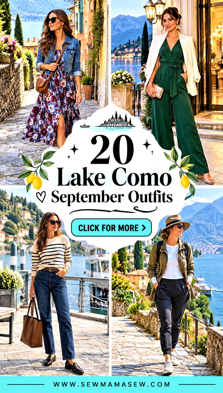 20 Lake Como September Outfits for Chic Lakeside Escapes - 20 Lake Como September Outfits for Chic Lakeside Escapes