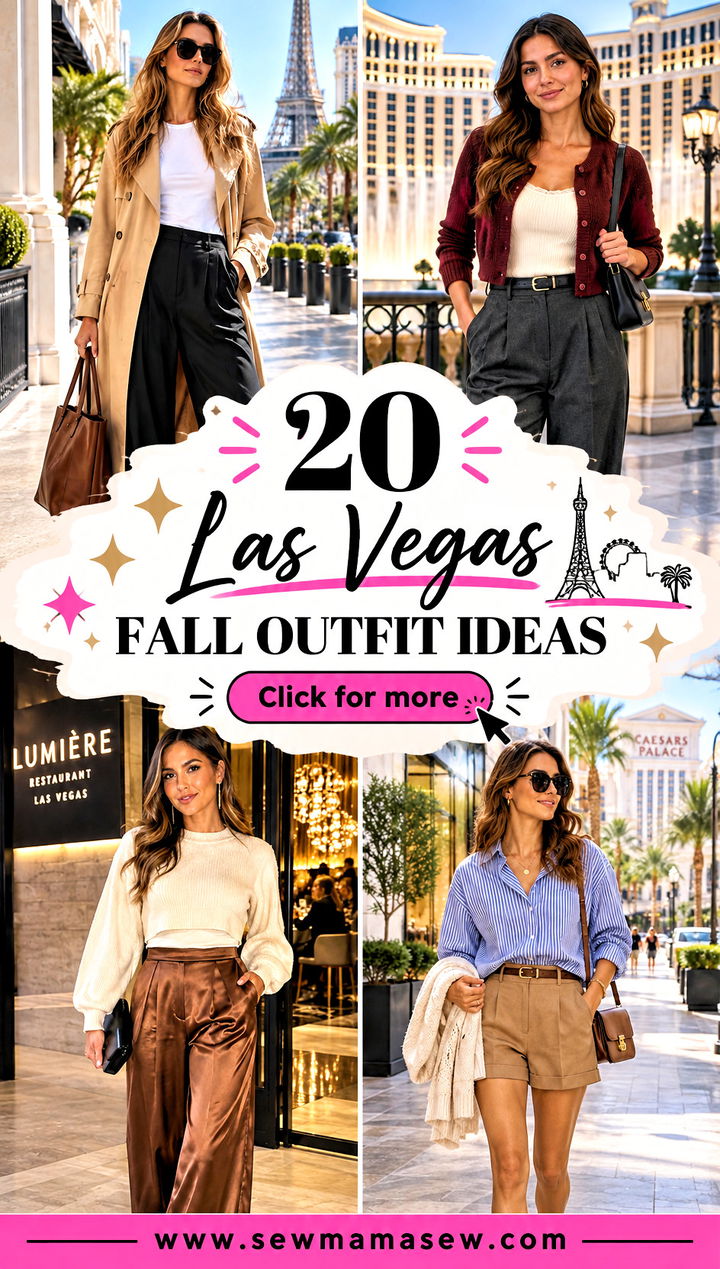 20 Las Vegas Fall Outfit Ideas for Glamorous Nights Out - 20 Las Vegas Fall Outfit Ideas for Glamorous Nights Out