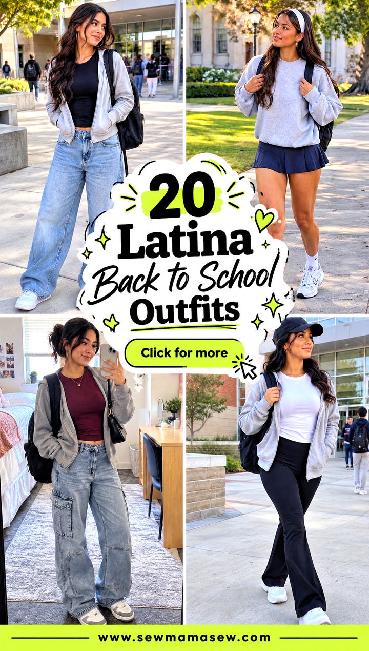 20 Latina Back to School Outfits for Confident Campus Style - 20 Latina Back to School Outfits for Confident Campus Style