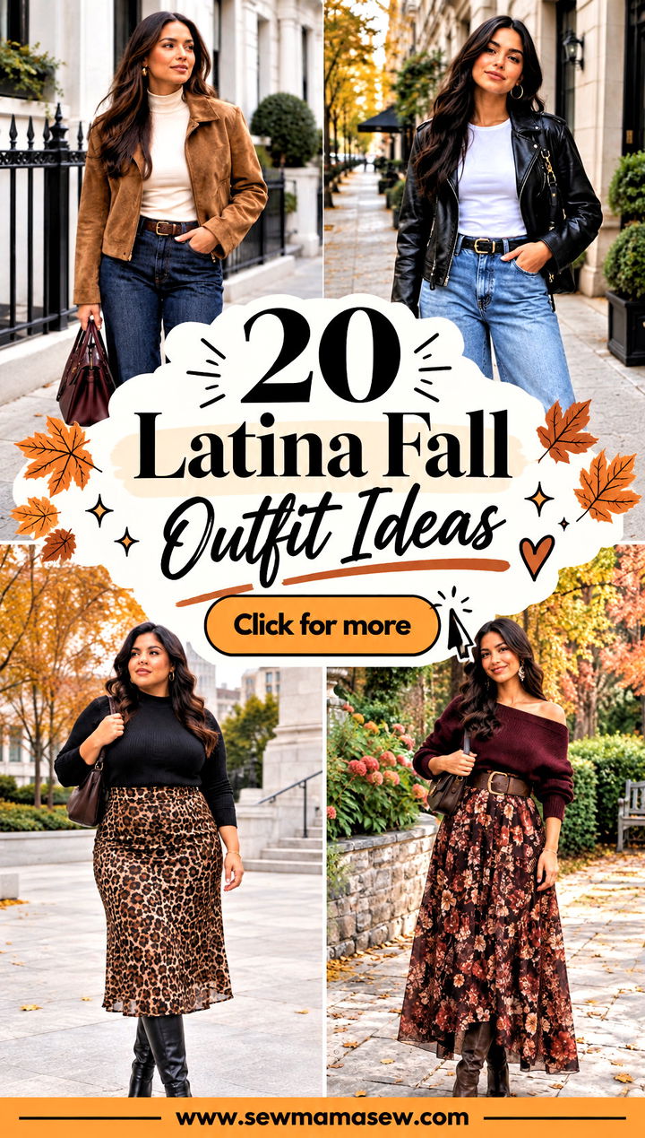 20 Latina Fall Outfit Ideas for Bold Cozy Everyday Style - 20 Latina Fall Outfit Ideas for Bold, Cozy Everyday Style
