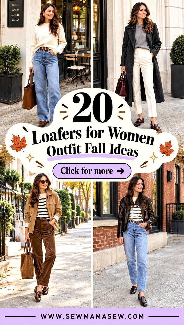20 Loafers for Women Outfit Fall Ideas Chic Everyday Looks - 20 Loafers for Women Outfit Fall Ideas: Chic Everyday Looks