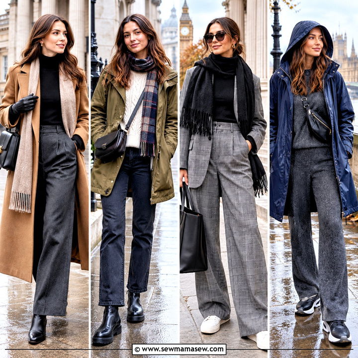 20 London In November Outfits: Cozy Looks for City Trips