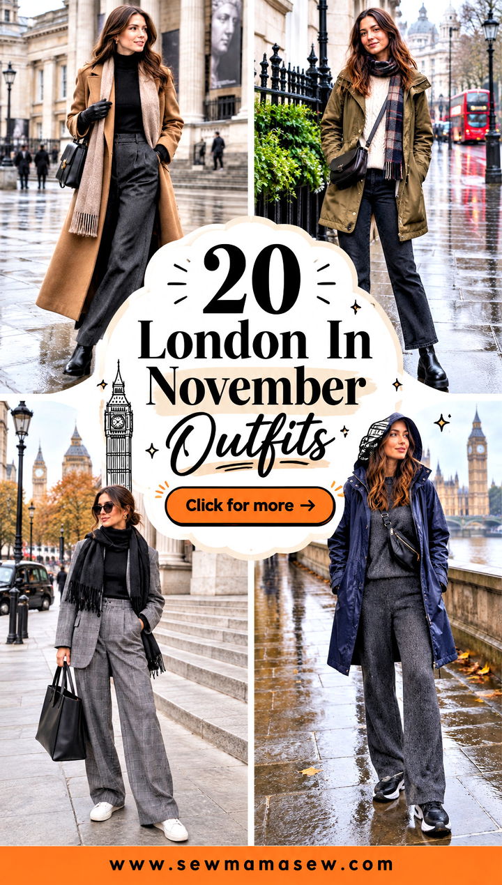 20 London In November Outfits Cozy Looks for City Trips - 20 London In November Outfits: Cozy Looks for City Trips