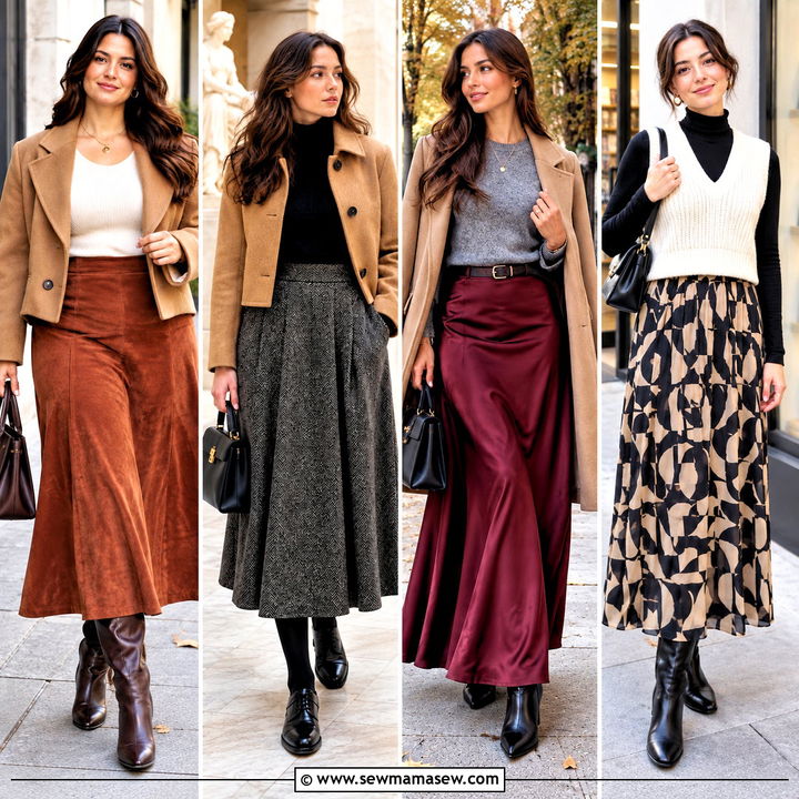 20 Long Skirt Fall Ideas: Cozy Styling for Everyday Plans