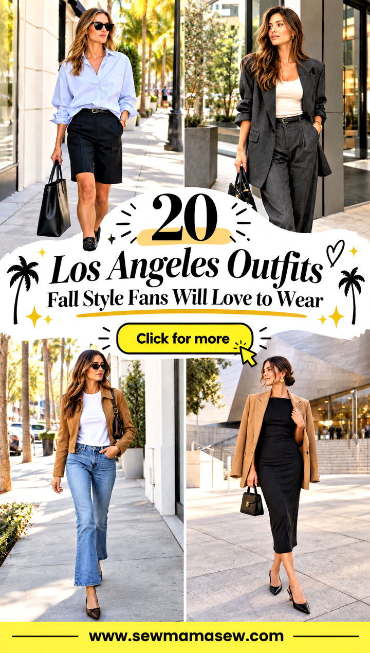 20 Los Angeles Outfits Fall Style Fans Will Love to Wear - 20 Los Angeles Outfits Fall Style Fans Will Love to Wear