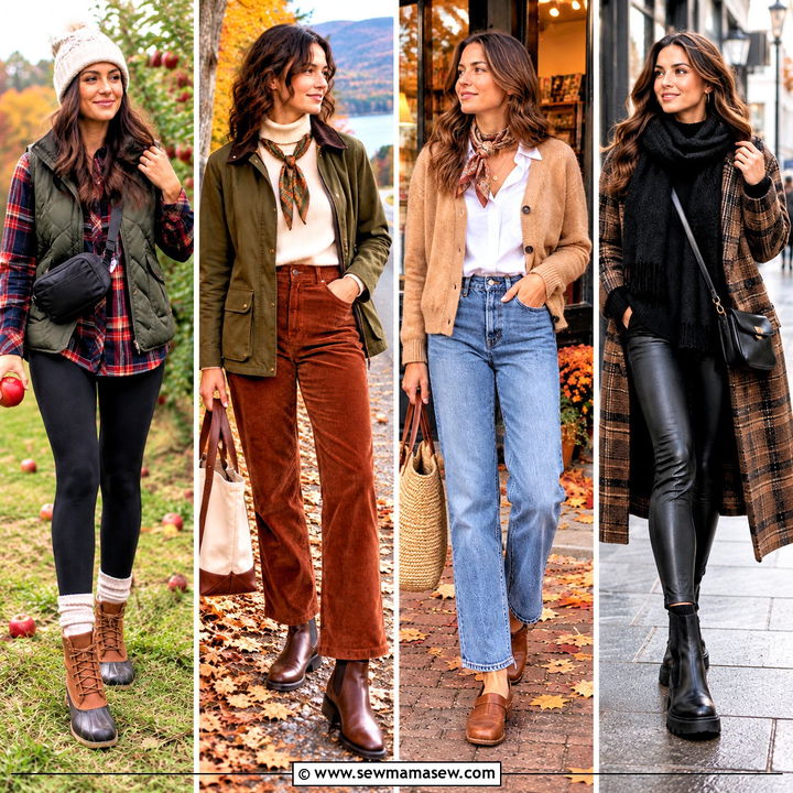 20 Maine Outfits Fall Travelers Will Love for Cozy Trips