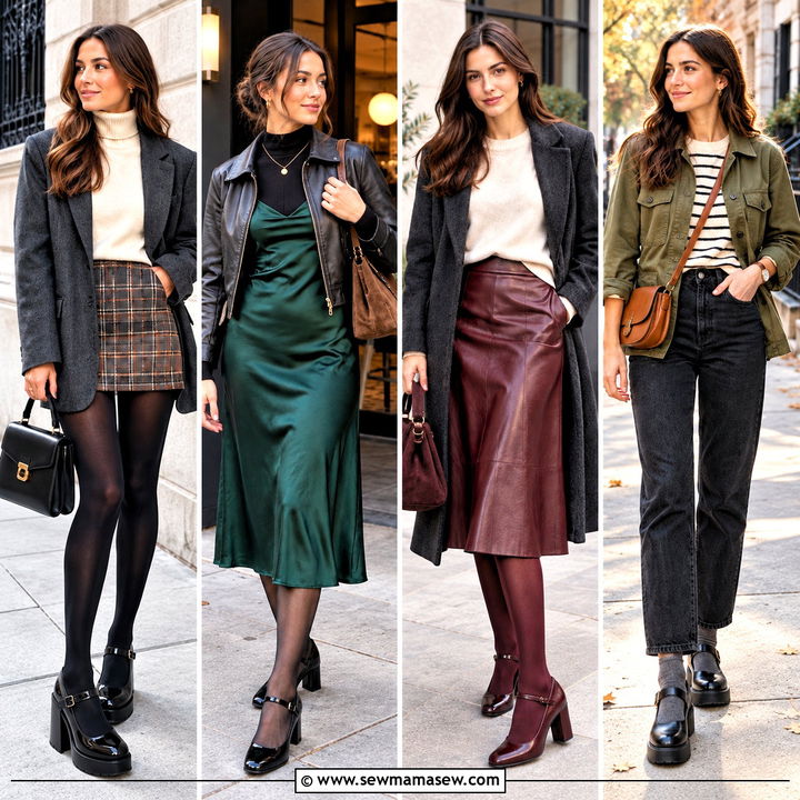 20 Mary Jane Fall Outfits for Charming Cozy Everyday Style