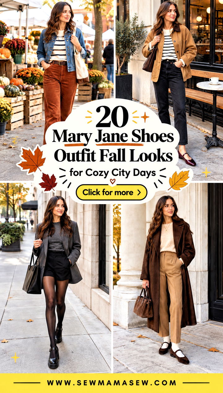 20 Mary Jane Shoes Outfit Fall Looks for Cozy City Days - 20 Mary Jane Shoes Outfit Fall Looks for Cozy City Days