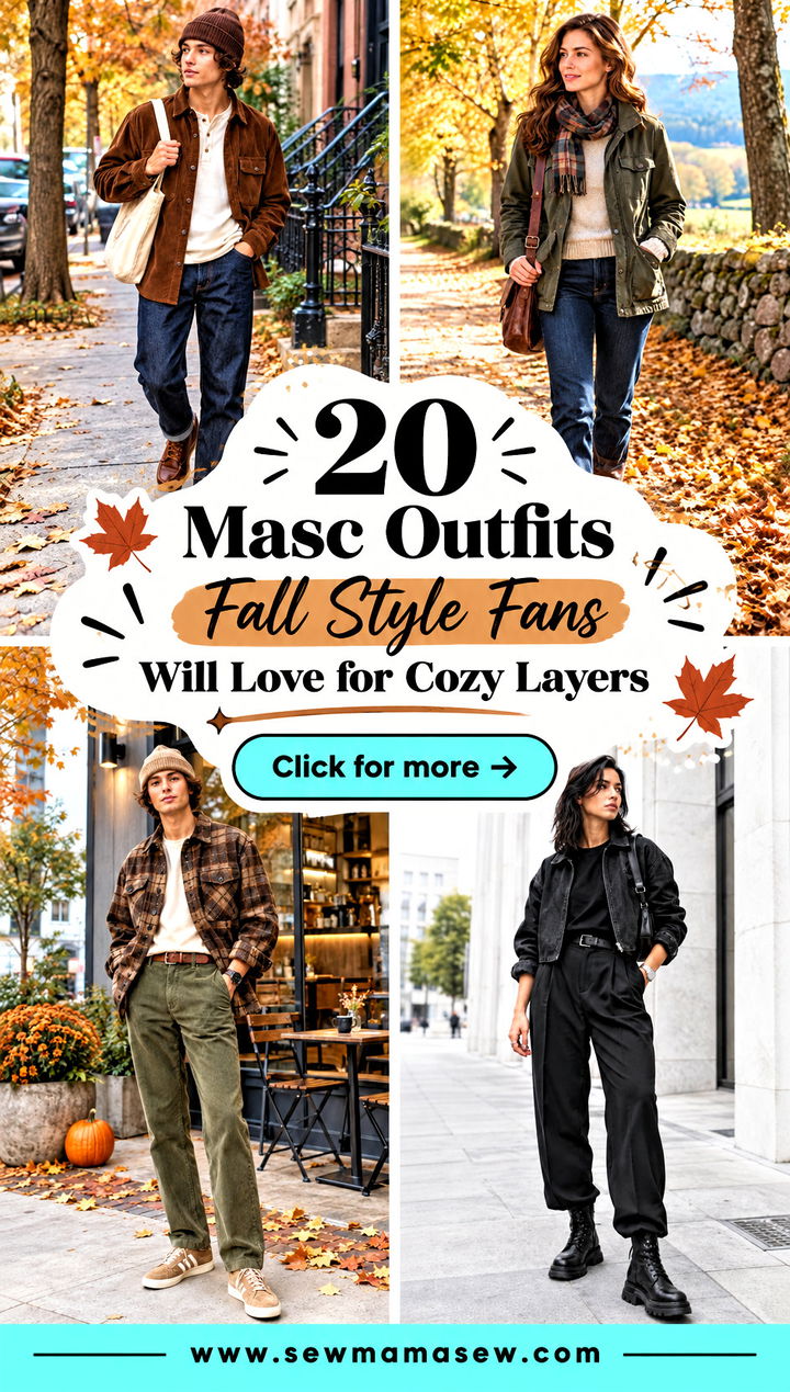 20 Masc Outfits Fall Style Fans Will Love for Cozy Layers - 20 Masc Outfits Fall Style Fans Will Love for Cozy Layers