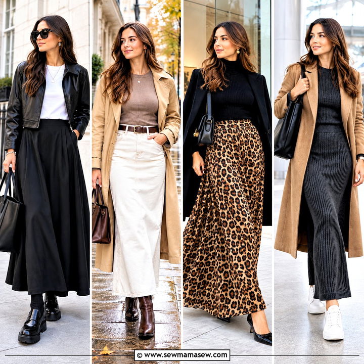 20 Maxi Skirt Autumn Outfit Ideas: Chic Layers for Cool Days