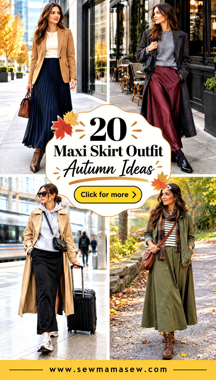 20 Maxi Skirt Outfit Autumn Ideas Cozy Looks for Every Day - 20 Maxi Skirt Outfit Autumn Ideas: Cozy Looks for Every Day