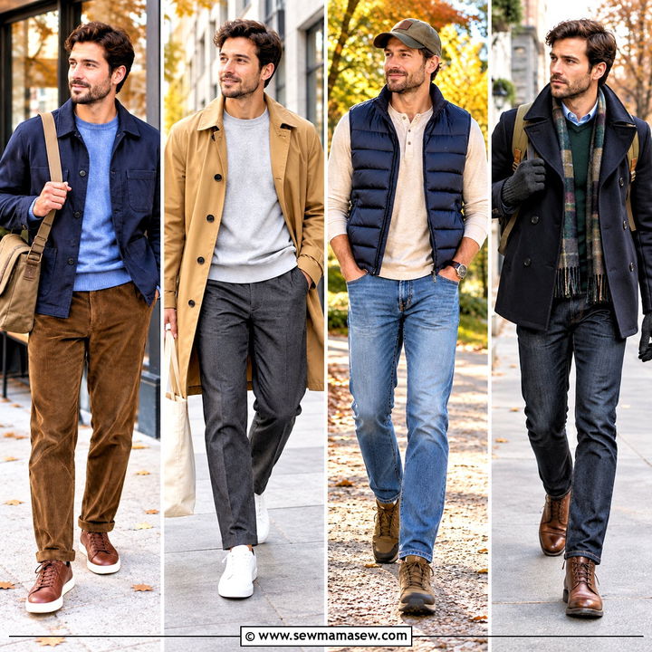 20 Men Autumn Outfit Casual Ideas: Easy Everyday Layering