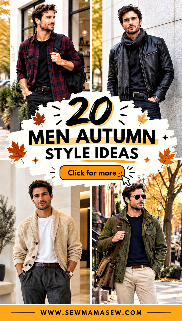 20 Men Autumn Style Ideas Sharp Looks for Crisp Fall Days - 20 Men Autumn Style Ideas: Sharp Looks for Crisp Fall Days