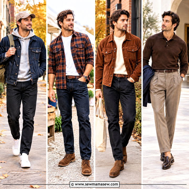 20 Men Casual Fall Outfits: Effortless Looks for Weekends