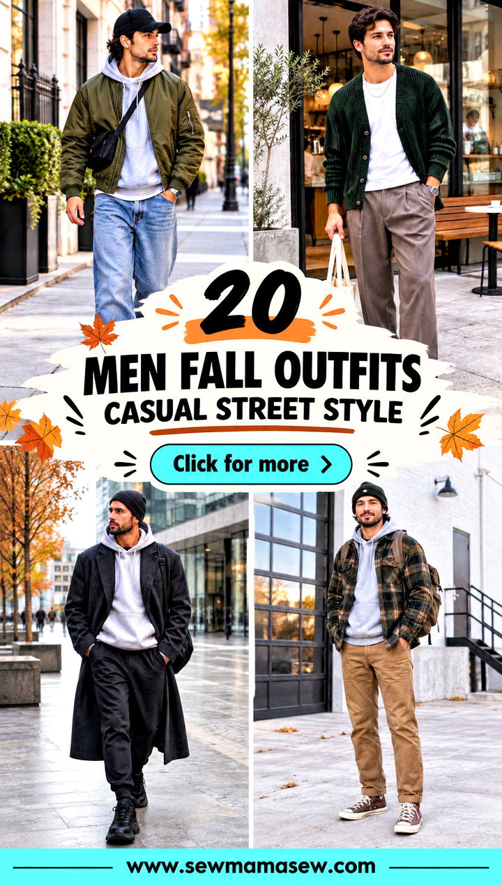 20 Men Fall Outfits Casual Street Style Fresh City Looks - 20 Men Fall Outfits Casual Street Style: Fresh City Looks
