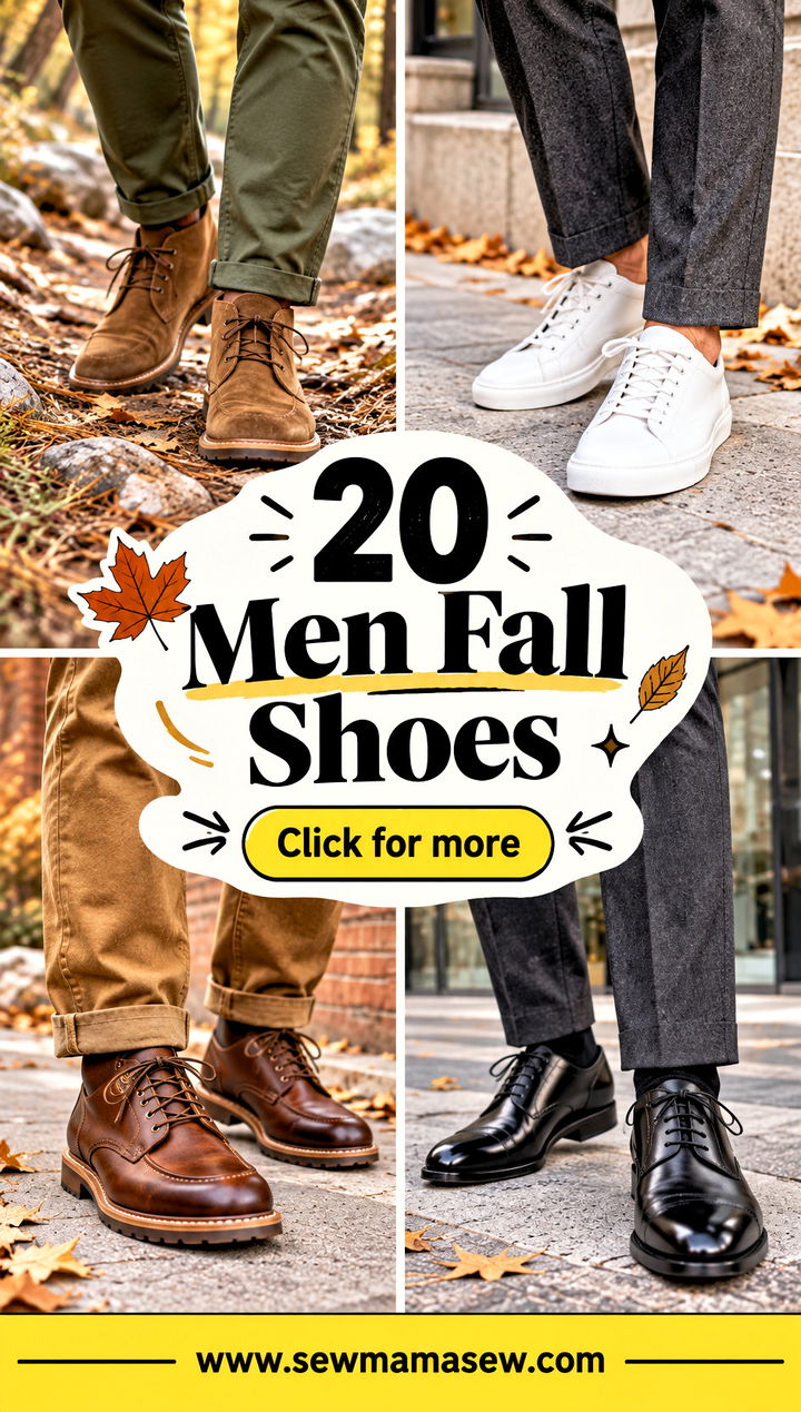 20 Men Fall Shoes Stylish Picks for Work and Weekend Wear - 20 Men Fall Shoes: Stylish Picks for Work and Weekend Wear