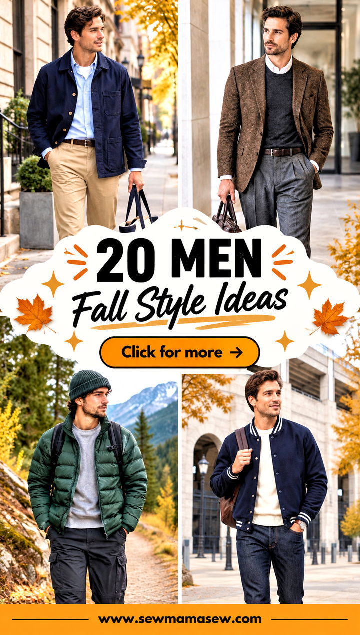 20 Men Fall Style Ideas Easy Layers for a Polished Wardrobe - 20 Men Fall Style Ideas: Easy Layers for a Polished Wardrobe