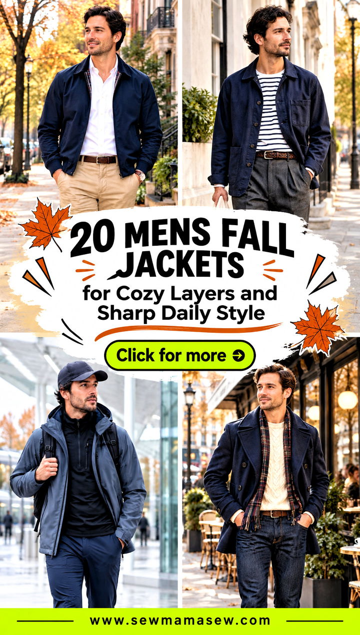 20 Mens Fall Jackets for Cozy Layers and Sharp Daily Style - 20 Mens Fall Jackets for Cozy Layers and Sharp Daily Style