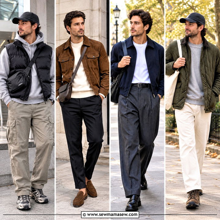 20 Mens Fall Outfits Street Style for Bold City Weekends