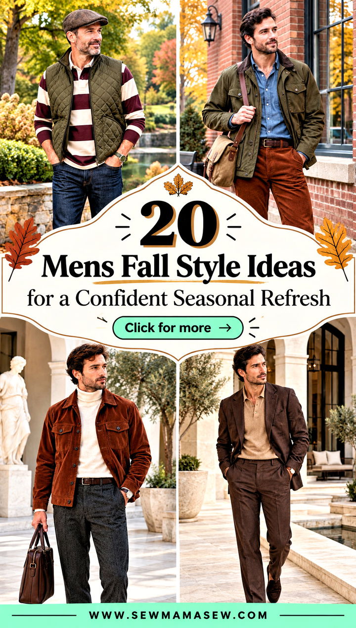 20 Mens Fall Style Ideas for a Confident Seasonal Refresh - 20 Mens Fall Style Ideas for a Confident Seasonal Refresh