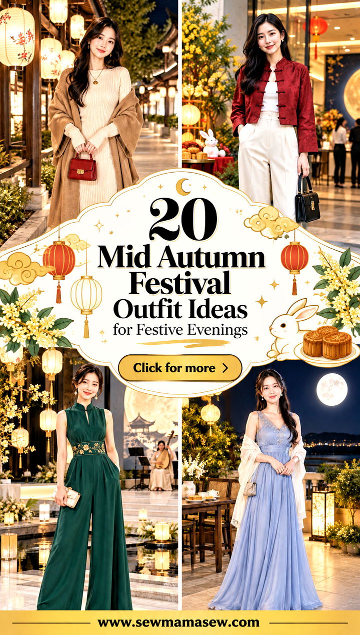 20 Mid Autumn Festival Outfit Ideas for Festive Evenings - 20 Mid Autumn Festival Outfit Ideas for Festive Evenings