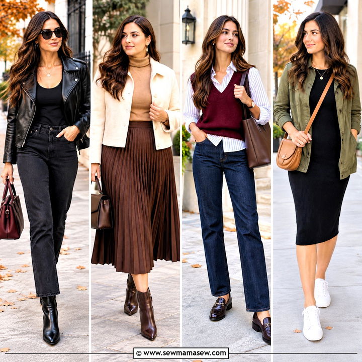 20 Mid Sized Fall Outfits for a Cozy Everyday Style Refresh
