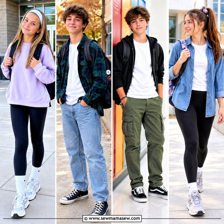 20 Middle School Back to School Outfits for a Fresh Start