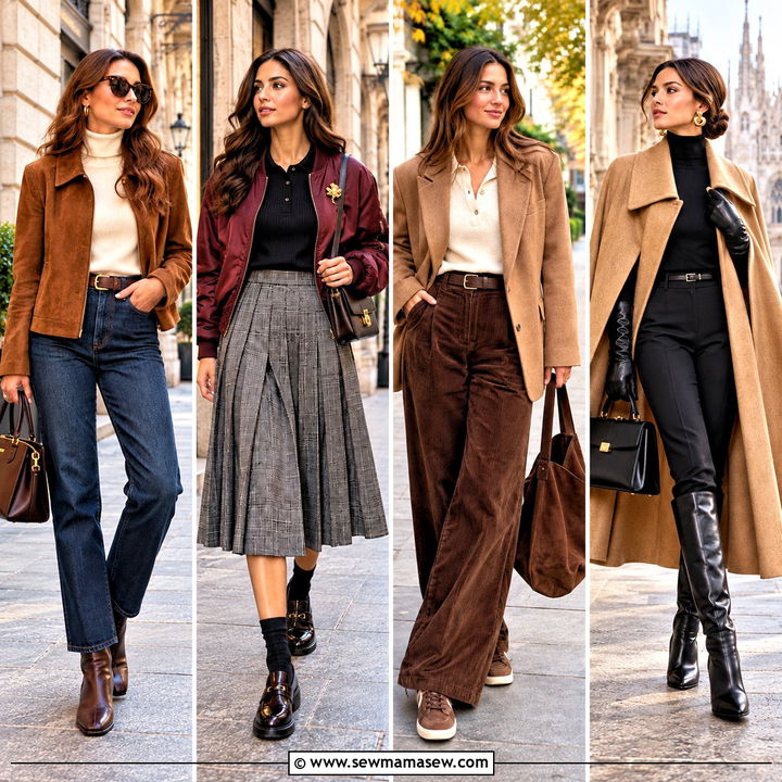 20 Milan Fall Outfits for a Chic, City-Ready Travel Look